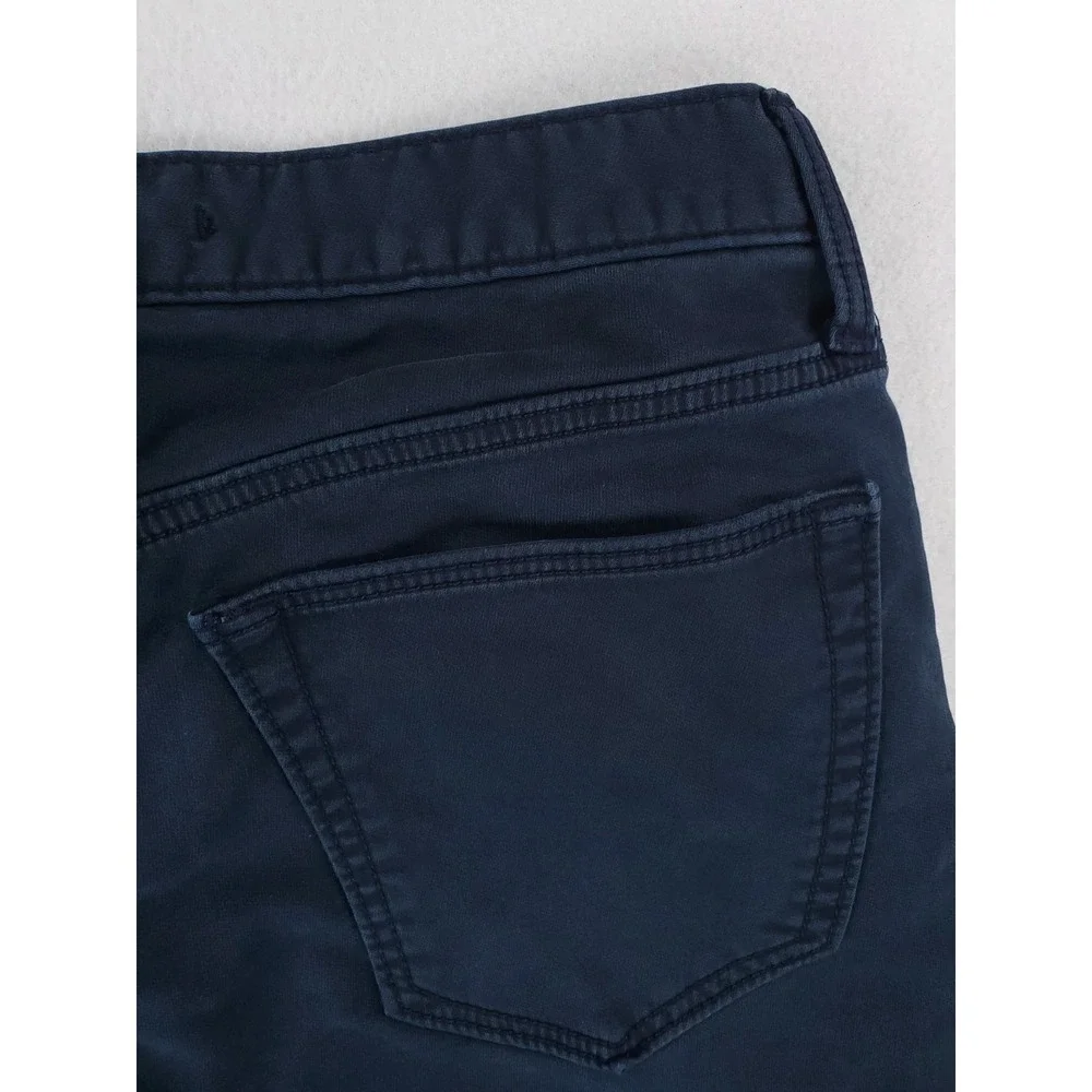 Banana Republic Travel Jean Mens 31x30 Navy Blue Slim Fit Tapered Chino Stretch